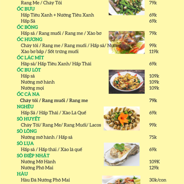 NGHÊU - SÒ - ỐC